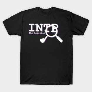 INTP The LOGICIAN MBTI types 2D Myers Briggs personality gift with icon T-Shirt